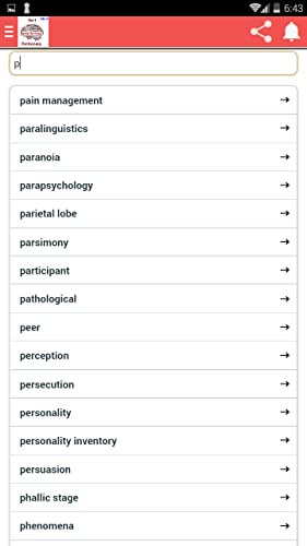 No1 Psychology Dictionary