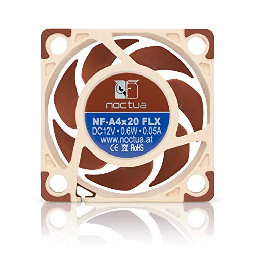 Noctua NF-A4x20 FLX, Ventilador Silencioso de Gran Calidad, 3 Pines (40x20mm, Marrón)