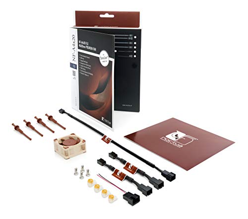Noctua NF-A4x20 FLX, Ventilador Silencioso de Gran Calidad, 3 Pines (40x20mm, Marrón)