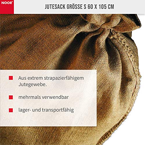Noor S - Pack de Sacos de Yute (60 x 105 cm)