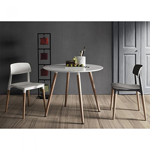 Noorsk Design Mesa Redonda de Comedor/Cocina Karelia 100