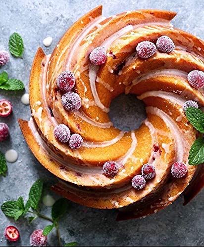 Nordicware Heritage Bundt 80637 - Molde para repostería de aluminio, capacidad para 2 litros