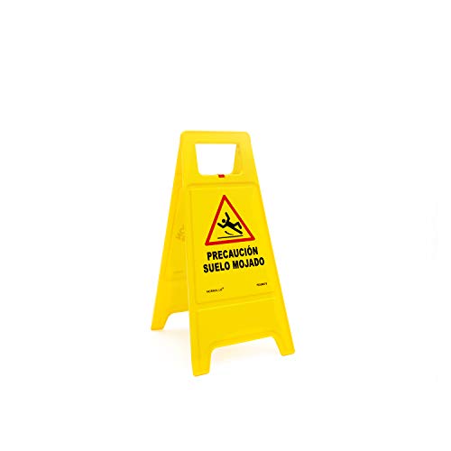 Normaluz RD30070 - Panel con Precaución Suelo Mojado, Plastico, 62 cm