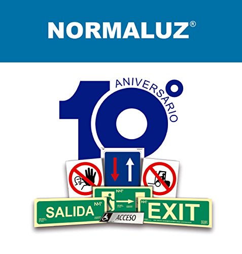Normaluz RD41019 - Cartela PVC Prohibido El Paso