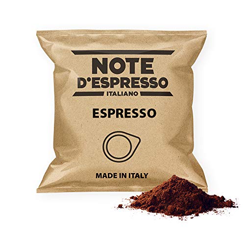 Note D'Espresso - Bolsitas de café expreso monodosis, 7 g (caja de 150 bolsas de papel)