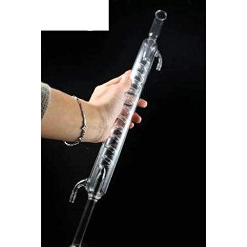 NSDFG Condensador - Condensador de Serpentina Personalizado Condensador de 33 cm Condensador de Serpentina Laboratorio químico Tubo de enfriamiento de Instrumentos de Vidrio
