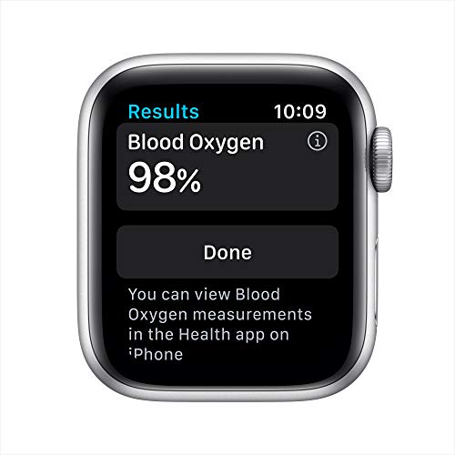 Nuevo Apple Watch Series 6 (GPS, 40 mm) Caja de Aluminio en Plata - Correa Deportiva Blanca