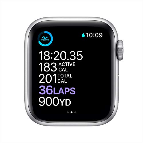 Nuevo Apple Watch Series 6 (GPS, 40 mm) Caja de Aluminio en Plata - Correa Deportiva Blanca