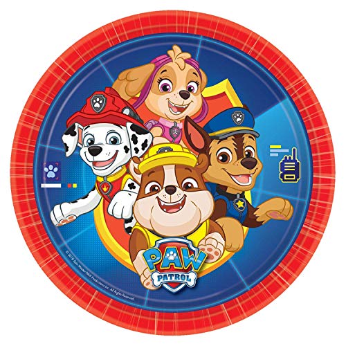 Nuevos artículos para la Fiesta de la Patrulla Canina Cumpleaños de los niños Decoraciones de la Fiesta de la Patrulla Canina para 16 Invitados - Marco de Fotos Gratis