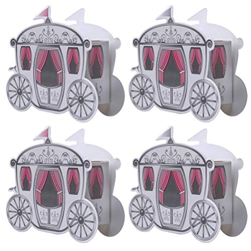 Nuoshen 50 cajas de dulces para bodas, carruajes de boda, cajas de papel para caramelos, fiestas, cajas de caramelos, cajas de regalo para bodas, fiestas y cumpleaños