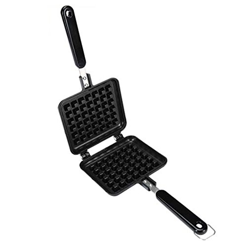 OFKPO Moldes para Gofres,Moldes de Waffle de Aleación de Aluminio para Cocina Hornear