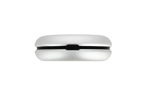 Ögon Smart Wallets - Monedero de Metal Cartera - hasta 20 Euros de Monedas - Aluminio anodizado (Silver)