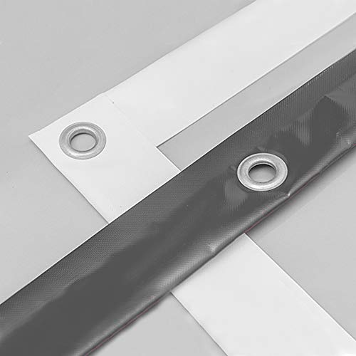 Ojales Metalicos 12mm HO2NLE 100 Kit de Ojetes Metalicos Inoxidable Herramienta de Montaje de Arandela Ollaos Ojetes para Toldos Lona Cuero Cortinas Papel con Caja de Almacenamiento (1/2 Pulgada)