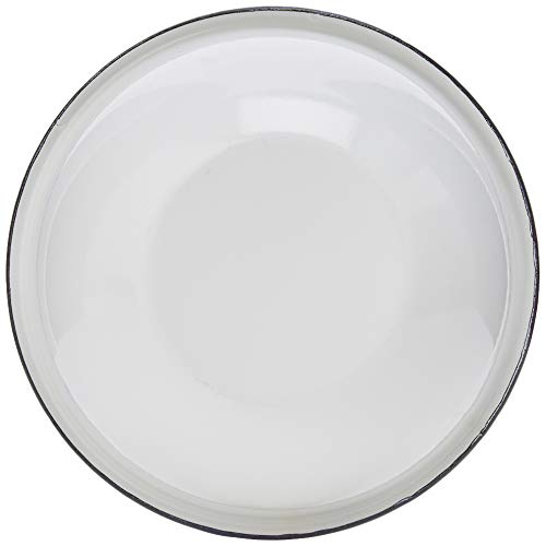 Olympia gm514 esmalte bol con diseño de espiral, 155mm (Pack de 6)