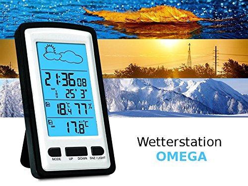 Omega - Ows01 - estación meteorológica con sonda Exterior Reloj