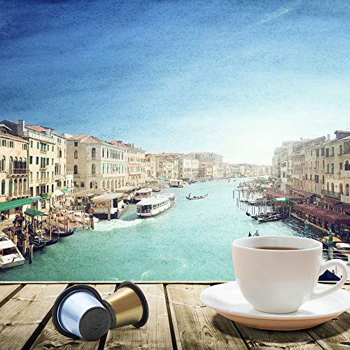 ONCAFFÉ CAPSULAS NESPRESSO COMPATIBLES, Hecho en Italia, Surtido de 80 unidades, 4 sabores 20 Intenso, 20 Descafeinado, 20 Clásico y 20 Arabica, maquinas Nespresso, la calidad que buscas