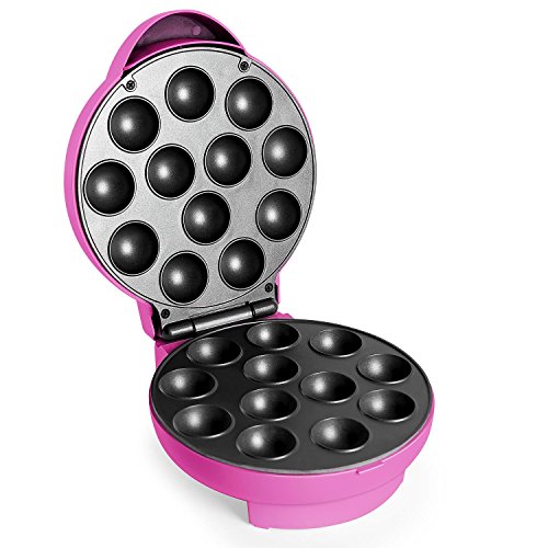 Oneconcept Boogie Máquina para Hacer Pop Cake 1300W Rosa