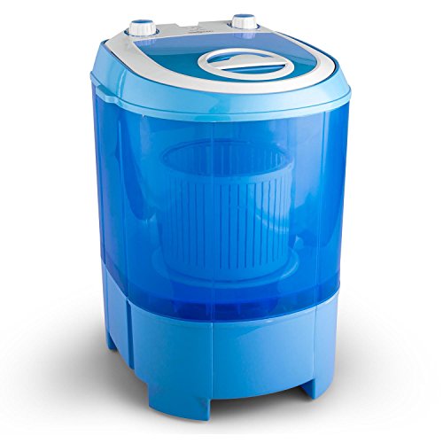 Oneconcept SG003 Camp Edition - Mini-Lavadora y centrifugadora, Capacidad de 2,8 kg, Potencia de 180 W, Bajo Consumo energético y de Agua, Lavadora para Camping, Ideal para Estudiantes
