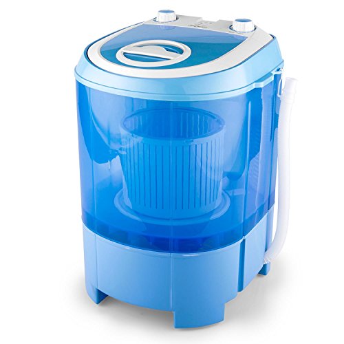 Oneconcept SG003 Camp Edition - Mini-Lavadora y centrifugadora, Capacidad de 2,8 kg, Potencia de 180 W, Bajo Consumo energético y de Agua, Lavadora para Camping, Ideal para Estudiantes