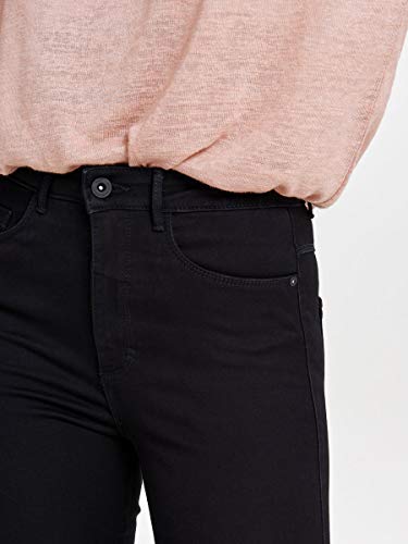 Only Onlroyal High Sk Jeans Pim600 Noos, Jeans Skinny para Mujer, Negro (Black), L (Talla Fabricante:34)