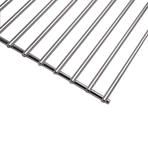 Onlyfire Repuesto de Parrillas de Cocina de Acero Inoxidable para Parrillas Tepro Toronto, Modelo Schwarz, Juego de 2