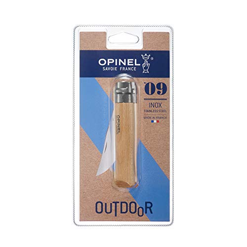 Opinel 1254 - Cuchillo Tradicional de Acero Inoxidable, nĂşmero 9
