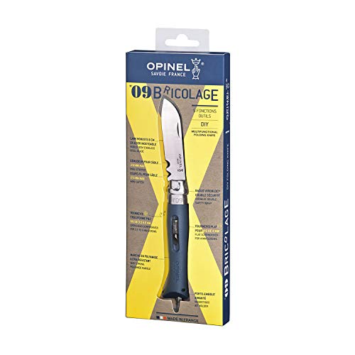 Opinel O001792 Cuchillo N°09, Gris, M