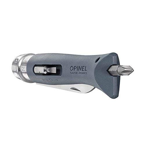 Opinel O001792 Cuchillo N°09, Gris, M