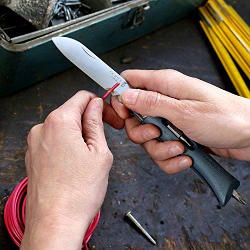 Opinel O001792 Cuchillo N°09, Gris, M