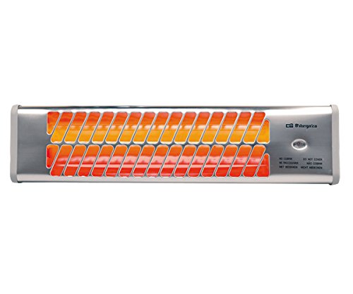 Orbegozo BB 5001 R Estufa de Cuarzo de Baño, 1500 W