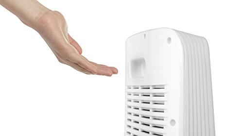 Orbegozo BP 3300 Estufa de Cuarzo, 3 Niveles de Calor, Sistema Antivuelco, Asa de Transporte, 1200 W, Blanco