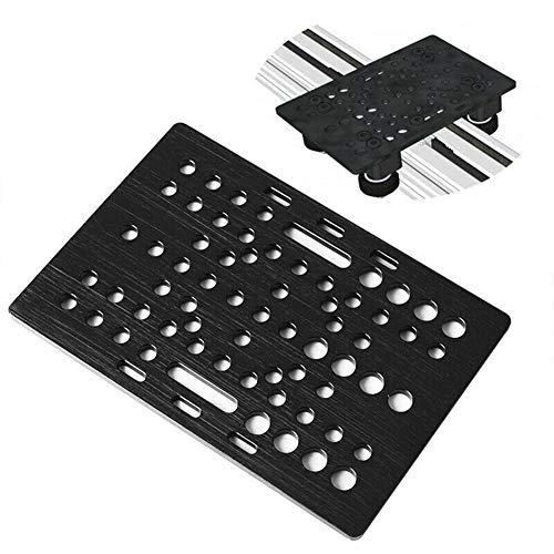 ORETG45 Perfil riel Lineal Placa pórtico para máquina enrutador CNC Piezas Repuesto Herramienta extrusión 20-80 mm Tablero Ranura en V Duradero Impresora 3D Universal Aluminio