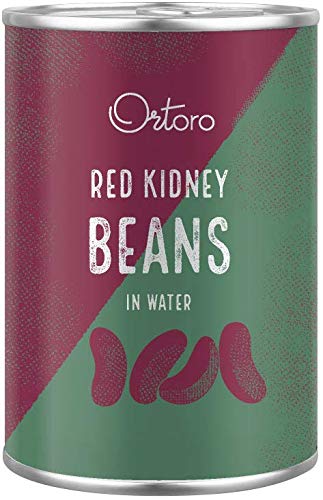 Ortoro - Alubias rojas, 400 g (paquete de 12)