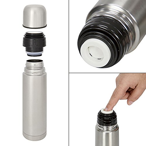 Oryx 5075000 Termo Liquidos Acero Inoxidable Antigoteo 350 Ml.