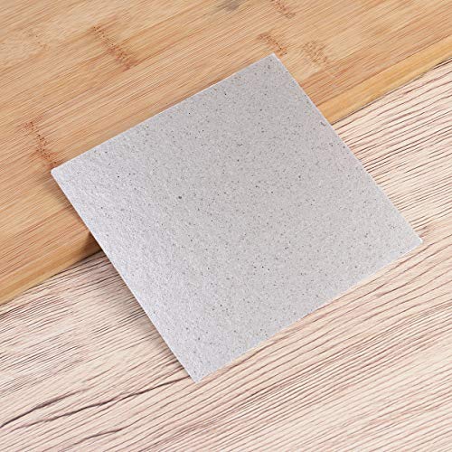OUNONA 4pcs Mica de Placas Hojas de Microondas Horno Reparación 13 x 13cm