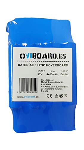 Oviboard.es Batería Hoverboard - Litio - 36V - 4,4 Ah