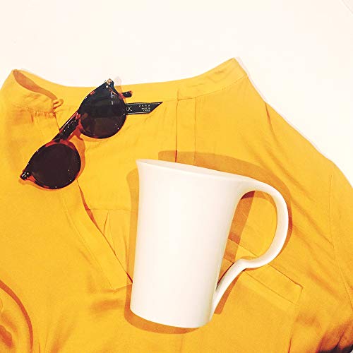 OVUM Super mug de porcelana - Taza de desayuno grande