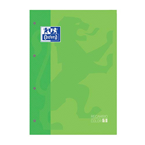 Oxford Classic - Pack De 5 Recambios Color 1 Encolados 80 Hojas