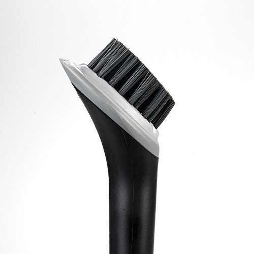 OXO Good Grips 1312480V1MLNYK Cepillo Eléctrico para Parrilla y Panini, Plastic, Negro