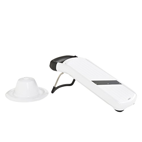 OXO Good Grips Cortador y rallador de Verduras, Color Blanco