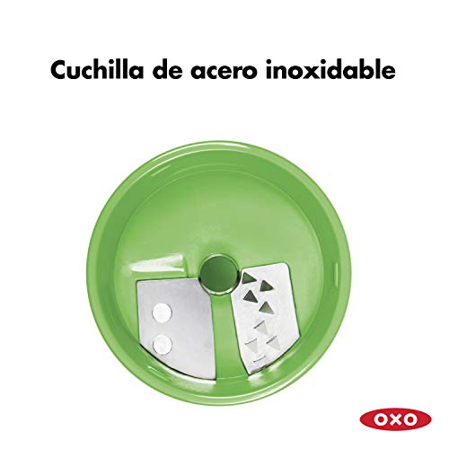 Oxo Good Grips INOXO.11151300ML, Acero Inoxidable, Transparent/Green