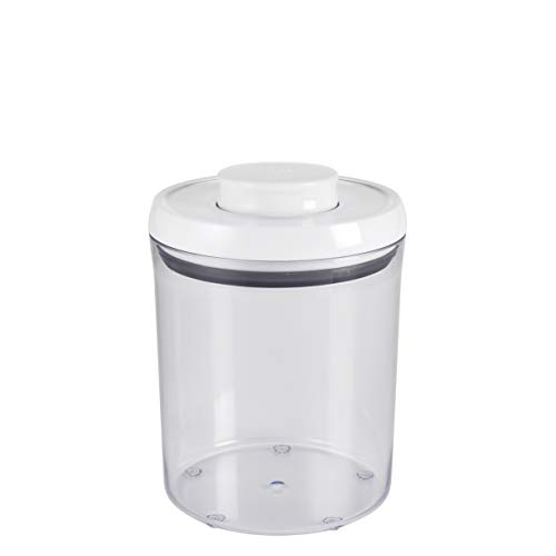 OXO Good Grips POP Bote de Cocina Hermético Redondo - 1,8 L - 14.4 x 14.4 x 18 cm