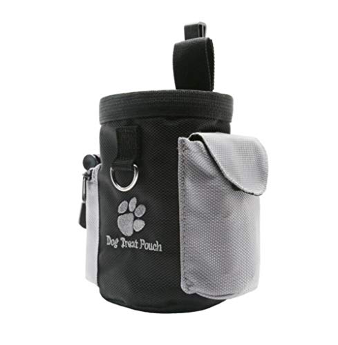 Oyccen Portátil Bolsa de Entrenamiento para Perros Mascota Bolso de Almacenamiento de Comida Cachorros Bolsillo de Golosinas Bolsas de Caca Dispensador
