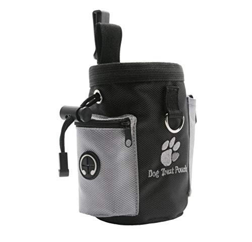 Oyccen Portátil Bolsa de Entrenamiento para Perros Mascota Bolso de Almacenamiento de Comida Cachorros Bolsillo de Golosinas Bolsas de Caca Dispensador