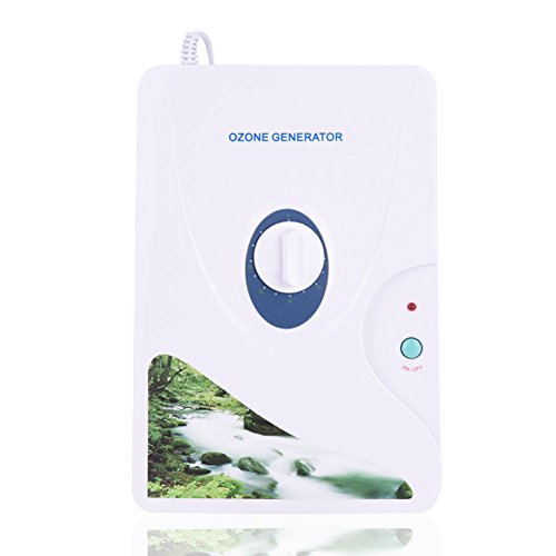 Ozonizador de Agua, Generador de Ozono Portátil con Temporizador Digital + Disolución Rápida + Desinfecta Agua Verduras Frutas, para Cocina Lavandería Baño Armario Refrigerador Acuario Jardín