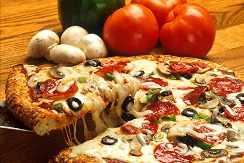 Pack 2 Bandejas pizza antiadherente 33 cm Bandeja de horno con orificios | Calidad Profesional
