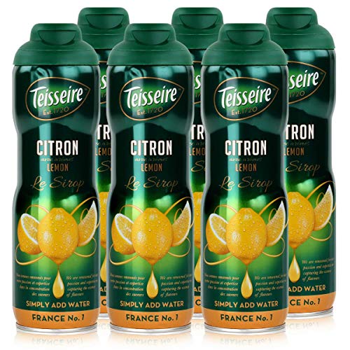 Pack 6 Siropes Limone Teisseire - 6 x 60 cl