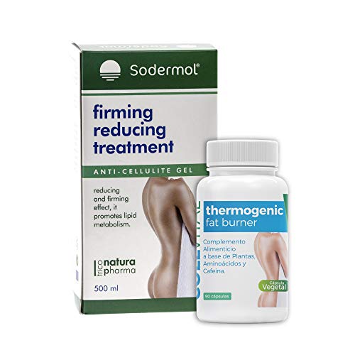 Pack Mujer : Crema anticelulitica + quemagrasas. Crema anticelulitica reductora Nº1 en ventas + quema grasas más completo para la mujer .adelgazar rapido y efectivo con el pack sodermol