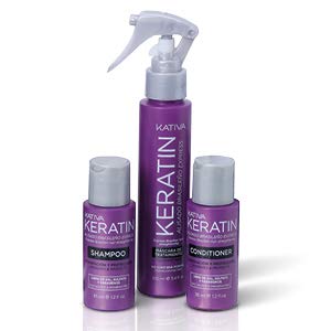 Pack Super Ahorro De 2 Kativa Keratin Alisado Brasileño Xpress Tratamiento de Queratina sin Formol