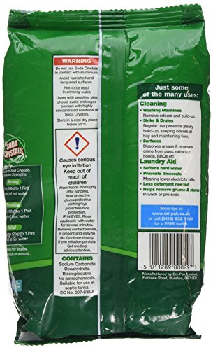 Pak De Dri Cristales De Soda 1000g